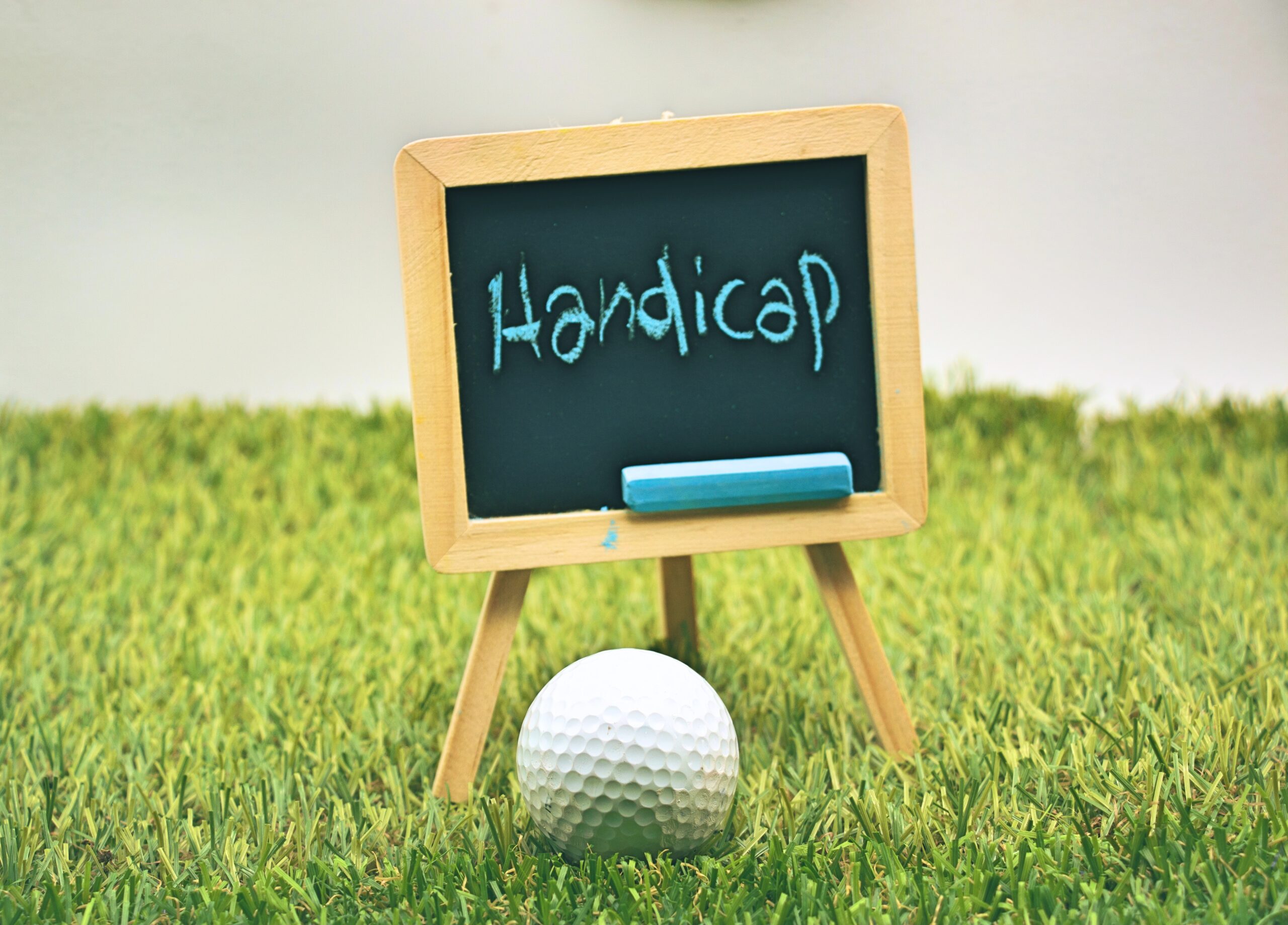 Golf,Handicap,Wording,On,Blackboard,,,Idea,For,Teaching,Golf